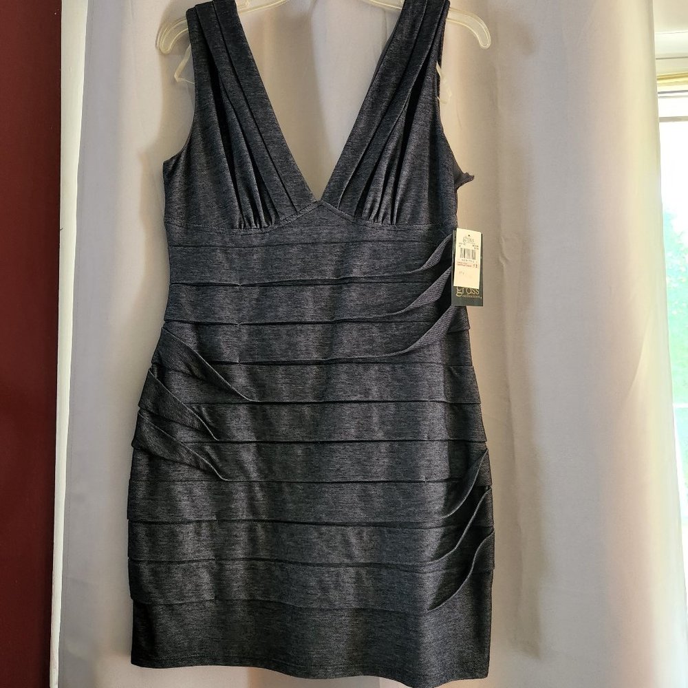 Denim color   Mini dress